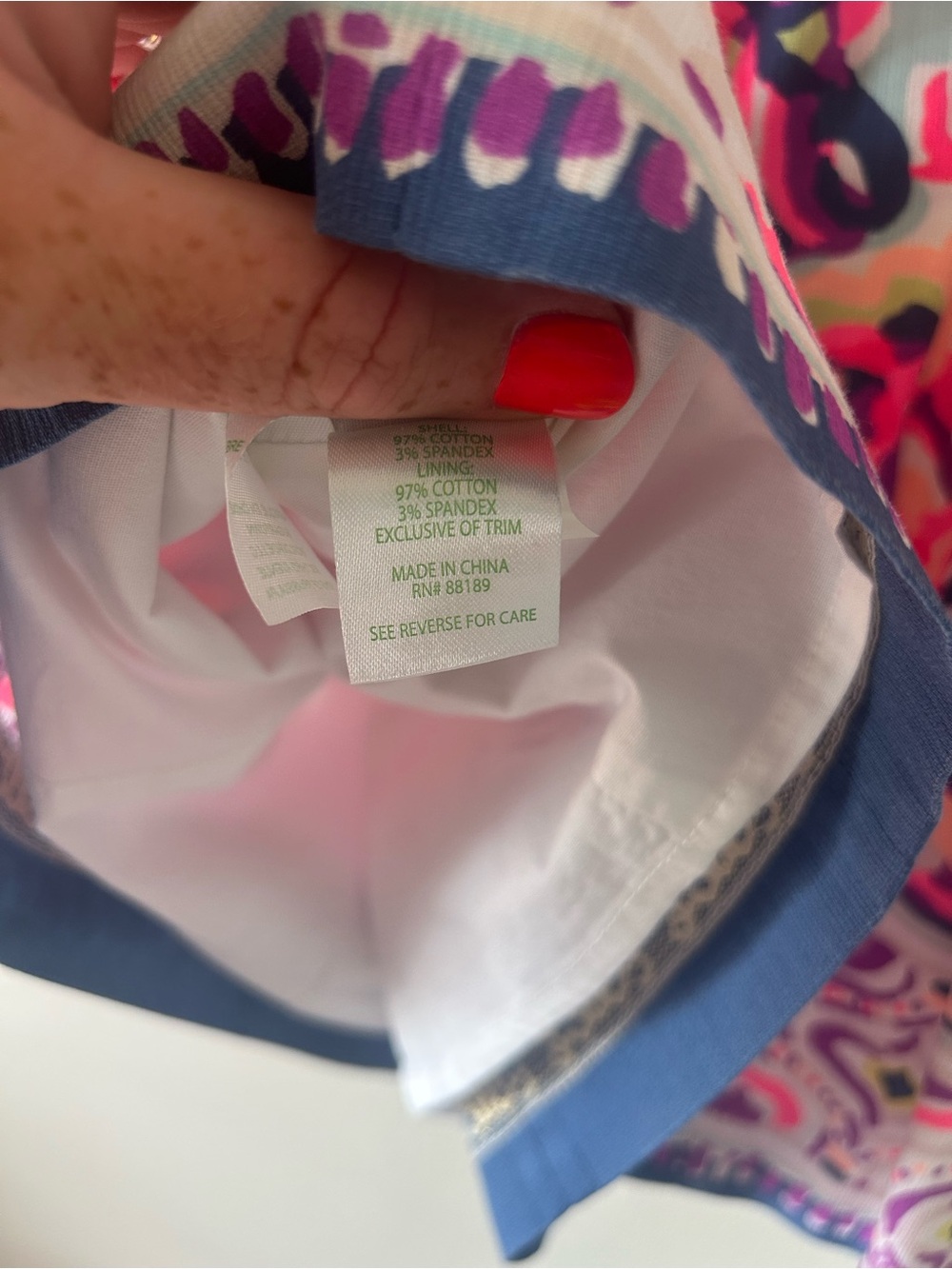 Lilly Pulitzer Bright Floral Sundress in Pink, Coral & Aqua - Picture 4 of 5